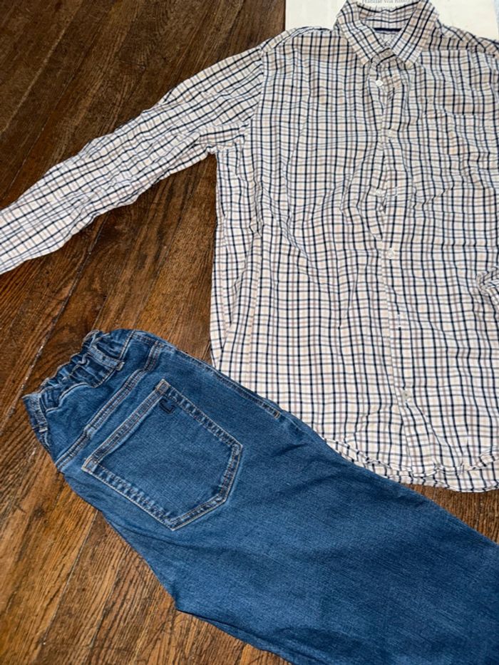 Chemise et jeans Cyrillus 16 ans - photo numéro 2