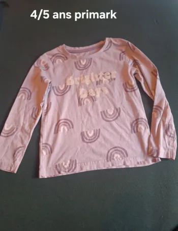 🎀 Tee-shirt ML 4/5 ans primark 🎀