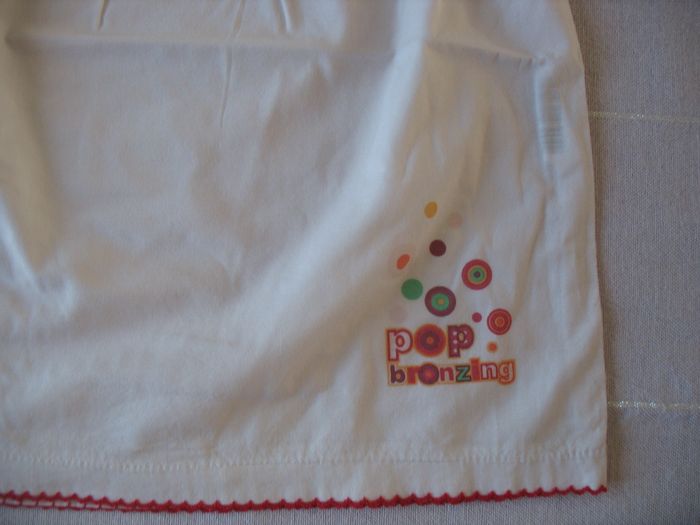 DÉBARDEUR BLANC BÉBÉ FILLE "IN EXTENSO" - 24 MOIS - n°01 - photo numéro 3