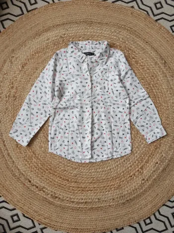 Chemise à motif In Extenso 5 ans