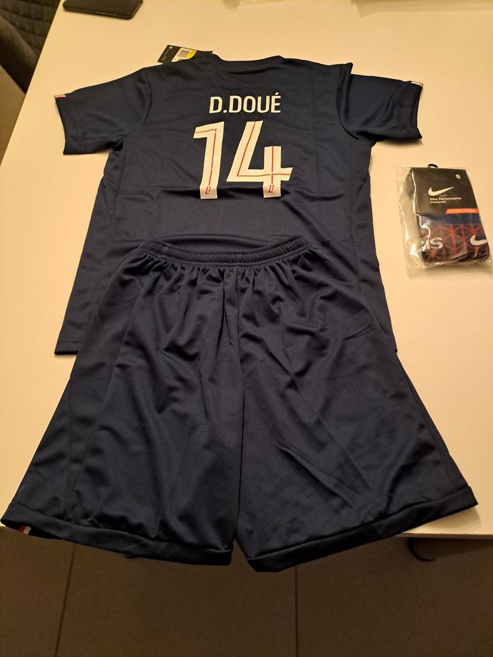 Ensemble psg doué 12ans maillot etoile - photo numéro 2