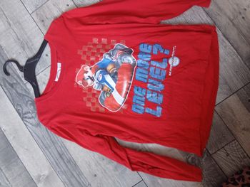 T-shirt Mario officiel Nintendo 10 ans 