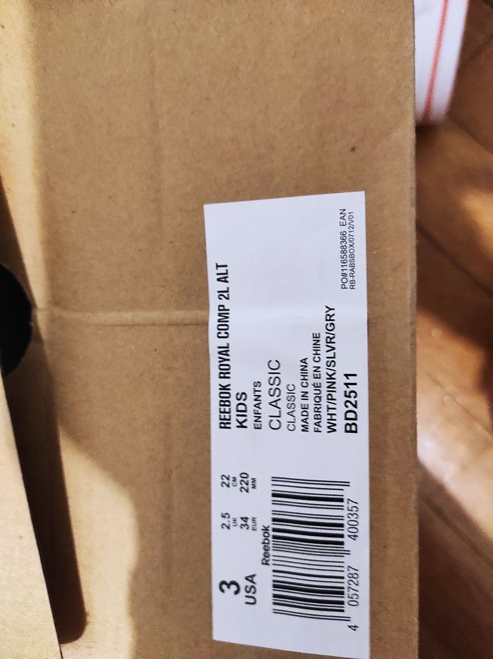 Basket Reebok royal comp 2L ALT neuve taille 34 - photo numéro 3