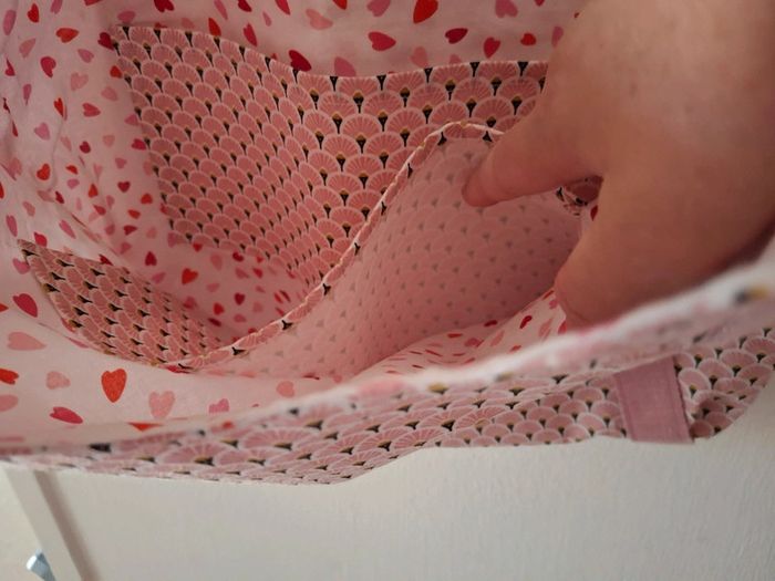 Sac rose fait-maison - photo numéro 8