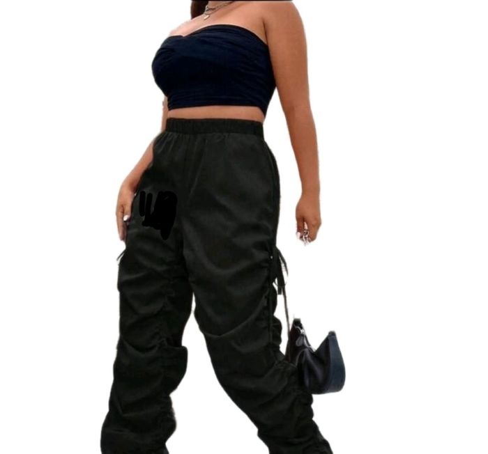 Pantalon en toile de parachute femme - photo numéro 2