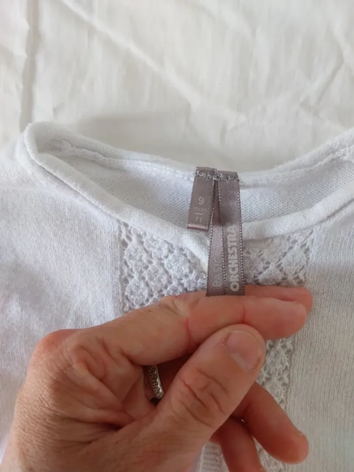 Gilet fille 9 mois Orchestra - photo numéro 4