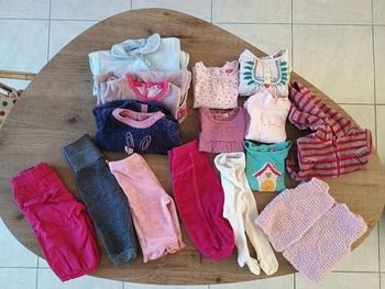 Lot vêtements bébé fille hiver 3 mois