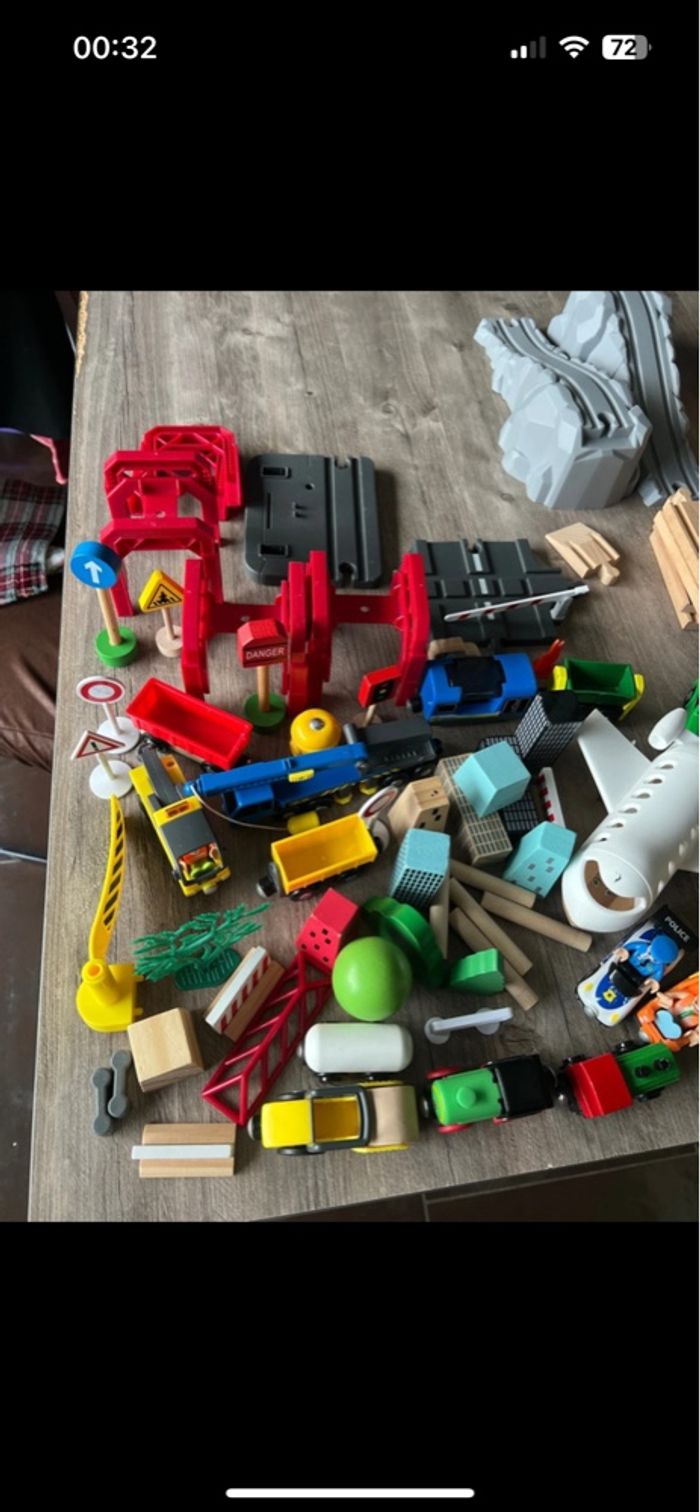 Gros lot de circuit en bois - photo numéro 5