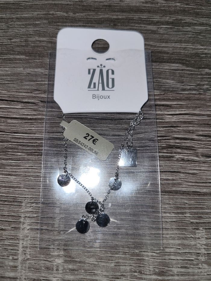 Bracelet en argent avec breloques neuf zag bijoux - photo numéro 2