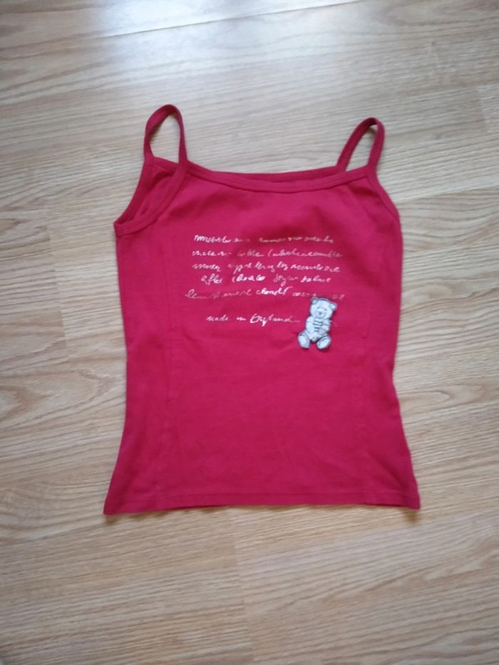 Débardeur rouge. Femme. Cache Cache.
Taille 1 - photo numéro 2