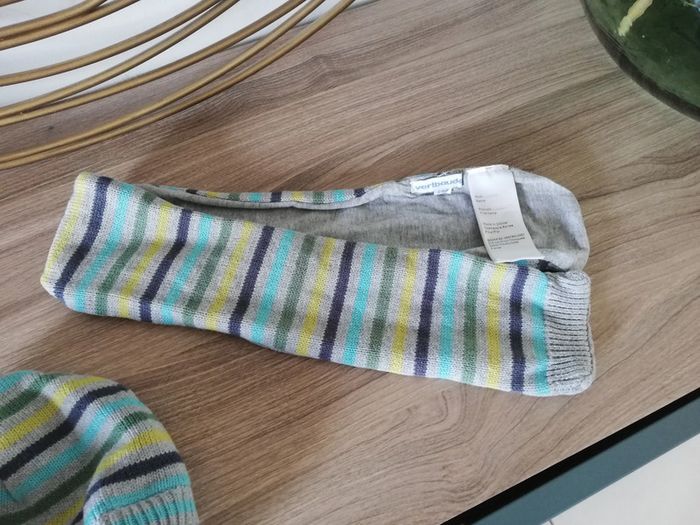 Echarpe + bonnet Vertbaudet Taille 12/18 mois - photo numéro 3