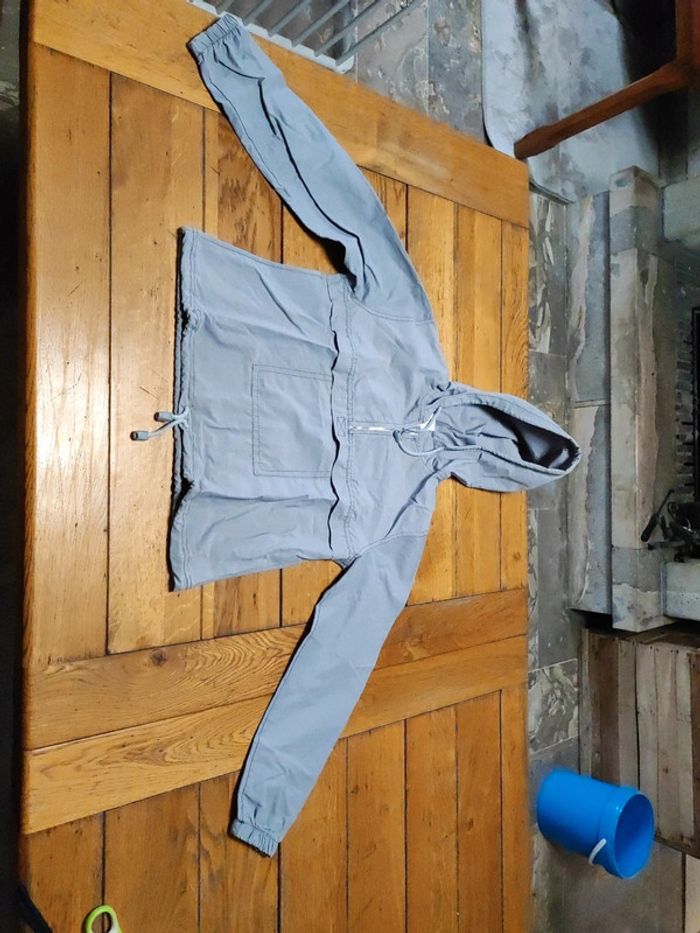 Parka fine grise 12ans - photo numéro 3