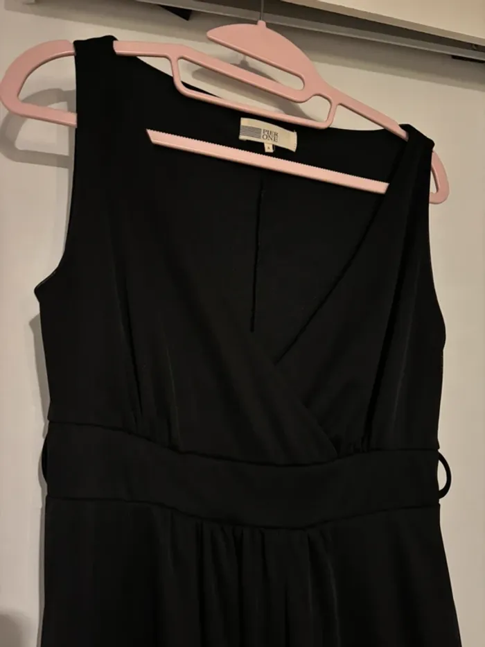 Robe noire fluide Pier One – Taille S - photo numéro 2