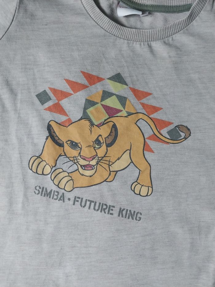 Tee-shirt Disney Le roi lion 8 ans - photo numéro 4