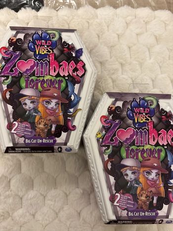 Lot de deux cercueils Zombaes forever