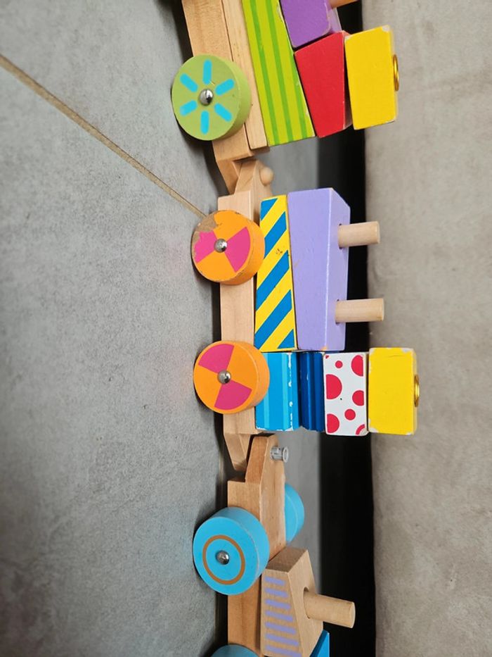2 trains en bois - photo numéro 5