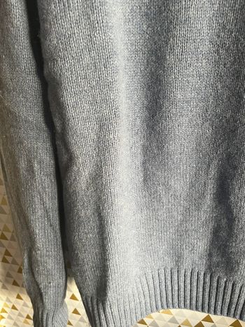 Pull bleu gris
