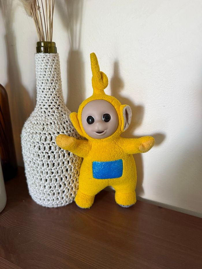 Peluche Teletubbies Jaune Laa-Laa  - Vintage