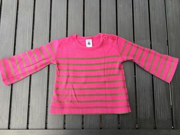 Sweat marinière petit bateau