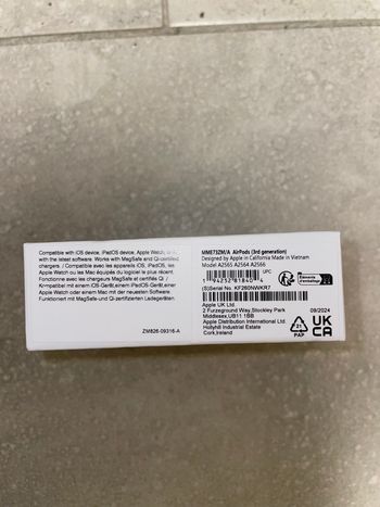 Airpods 3eme Generation