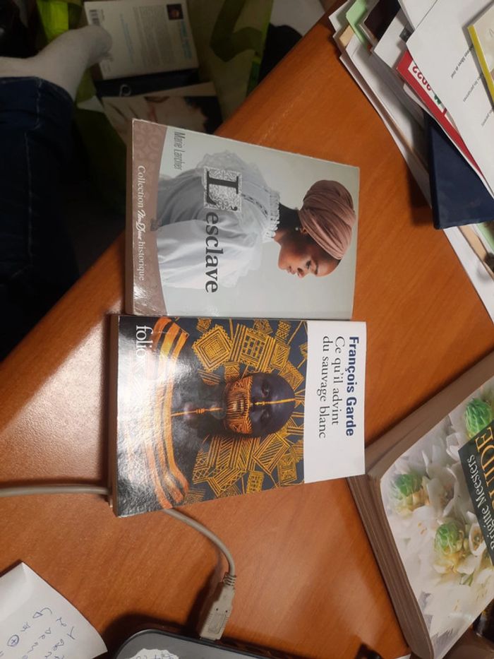 L'esclave Marie l'archer et sauvage blanc