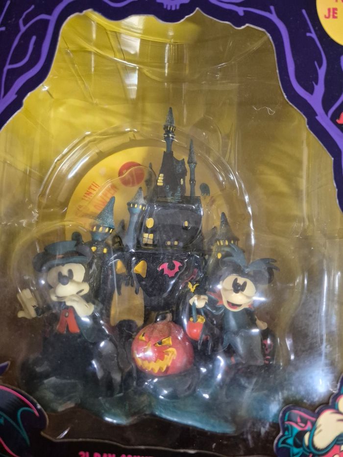 Figurine disney calendrier de compte à rebours halloween mickey et minnie - photo numéro 2