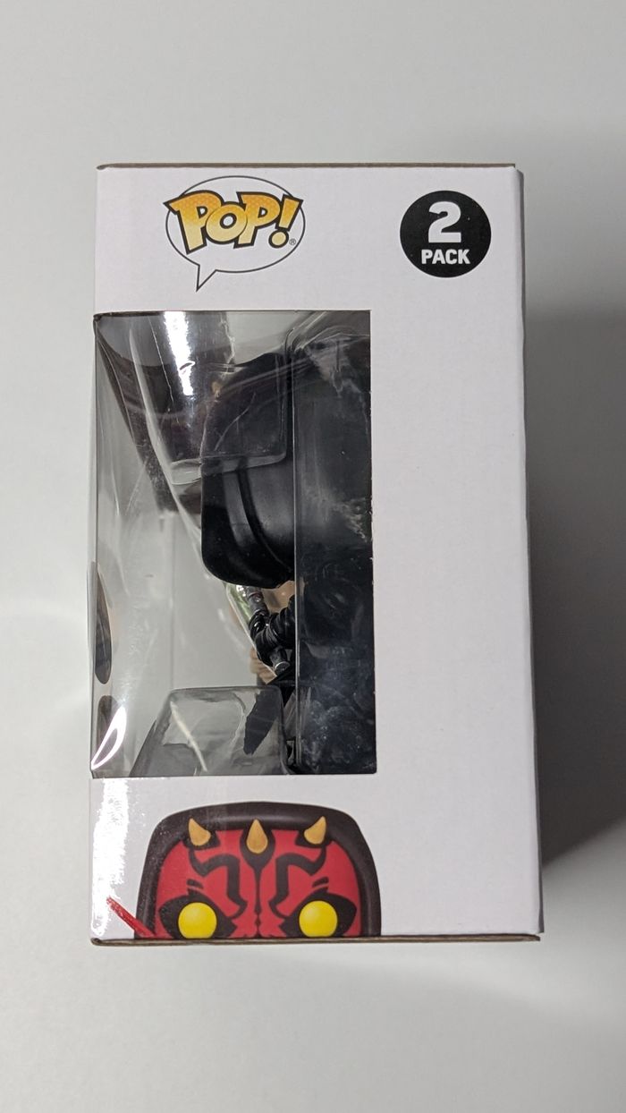 [Funko pop] Figurine Star Wars Qui-Gon Jinn vs. Darth Maul Exclu 2 pack - photo numéro 5