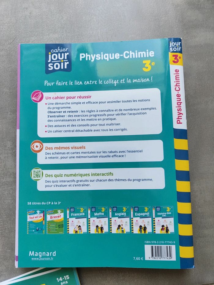 Lot livre 3ème brevet - photo numéro 7