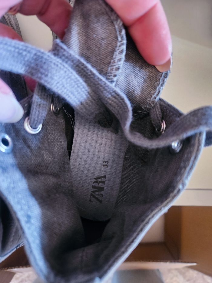 Baskets fille Zara comme neuves - photo numéro 5
