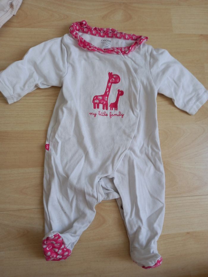 Lot 4 pyjamas bébé léger/coton - photo numéro 3