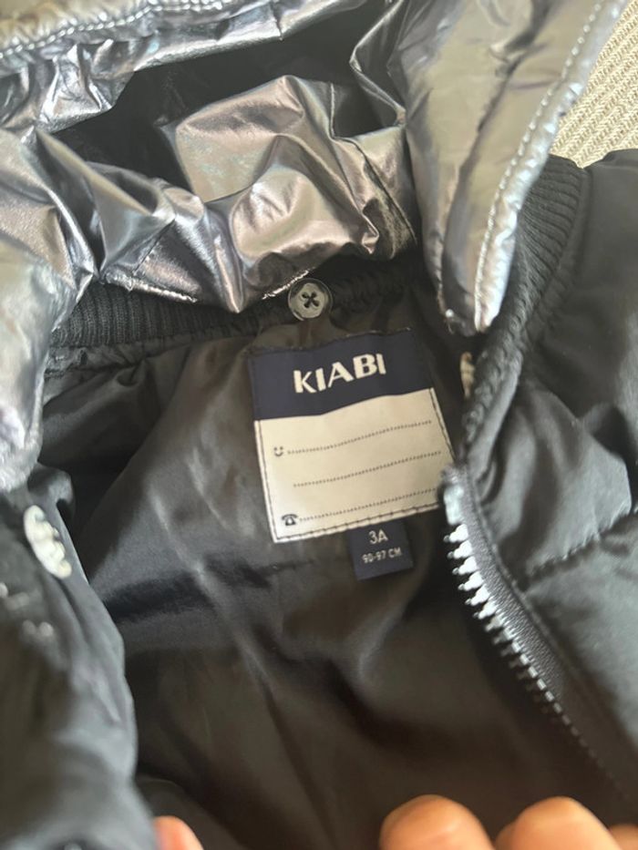 Doudoune hiver kiabi 3ans noir - photo numéro 2