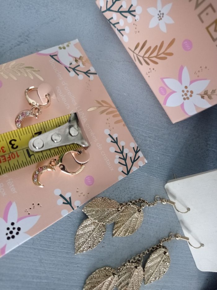 Lot 3 boucles d'oreilles neufs - photo numéro 7