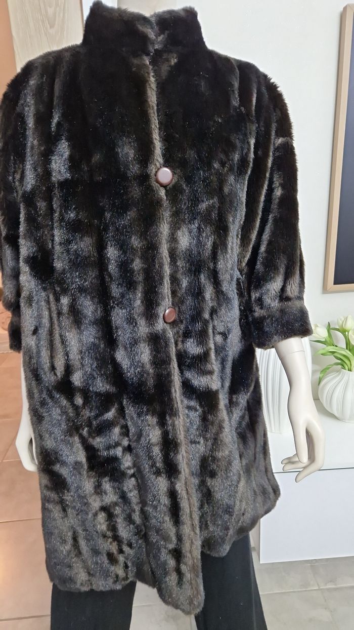 Manteau fourrure vintage