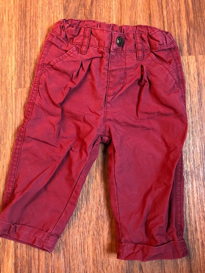 Pantalon bordeau