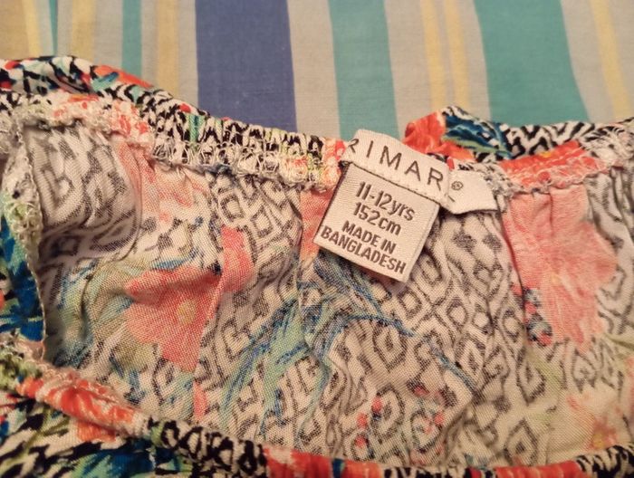Très beau combi-pantalon comme Neuf été Primark 11/12ans - photo numéro 5