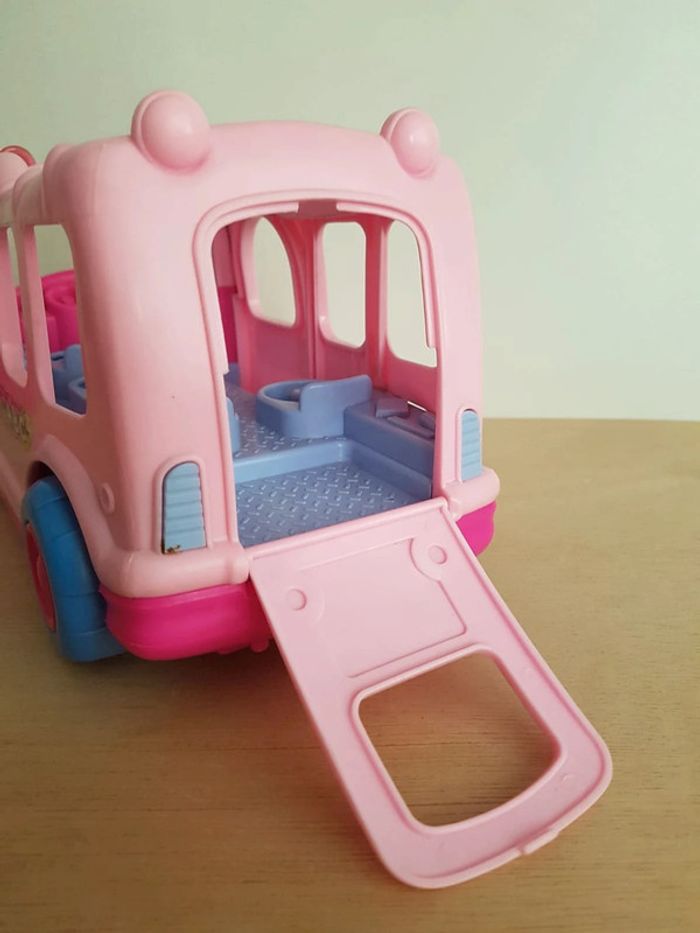 Fisher price car scolaire rose, sonore et lumineux Little people de Fisher Price - photo numéro 16