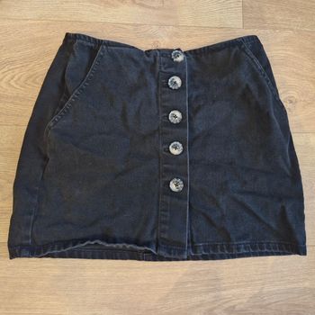 Jupe noir jeans 