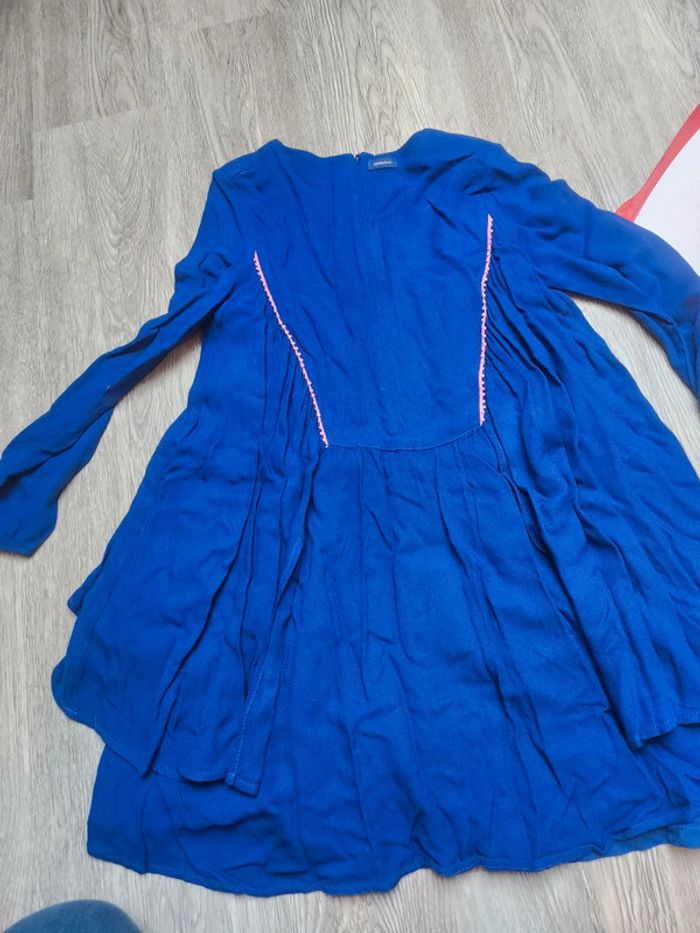 Robe bleu roi Catimini 8 ans 👗 neuve - photo numéro 4