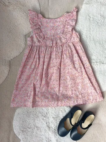 👗 Robe Liberty Lola Palacios – Taille 4 ans – Avec plastron