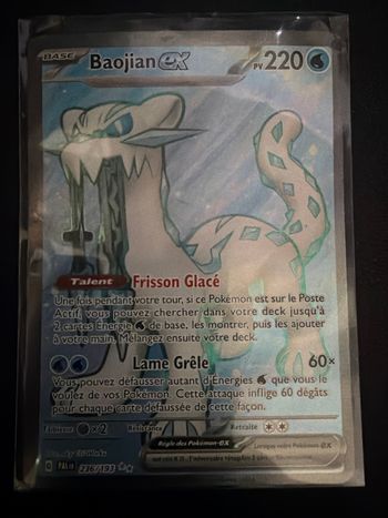 Baojian ex 236/193 Ultra Rare – Évolutions à Paldea EV02 – Carte Pokémon FR