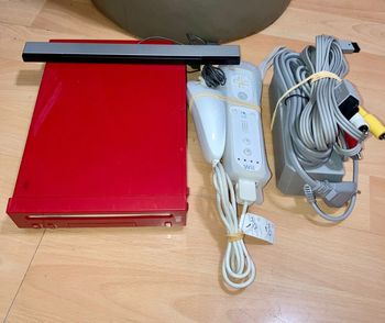 Console Nintendo Wii Edition Mario 25eme Anniversaire Loose Complète