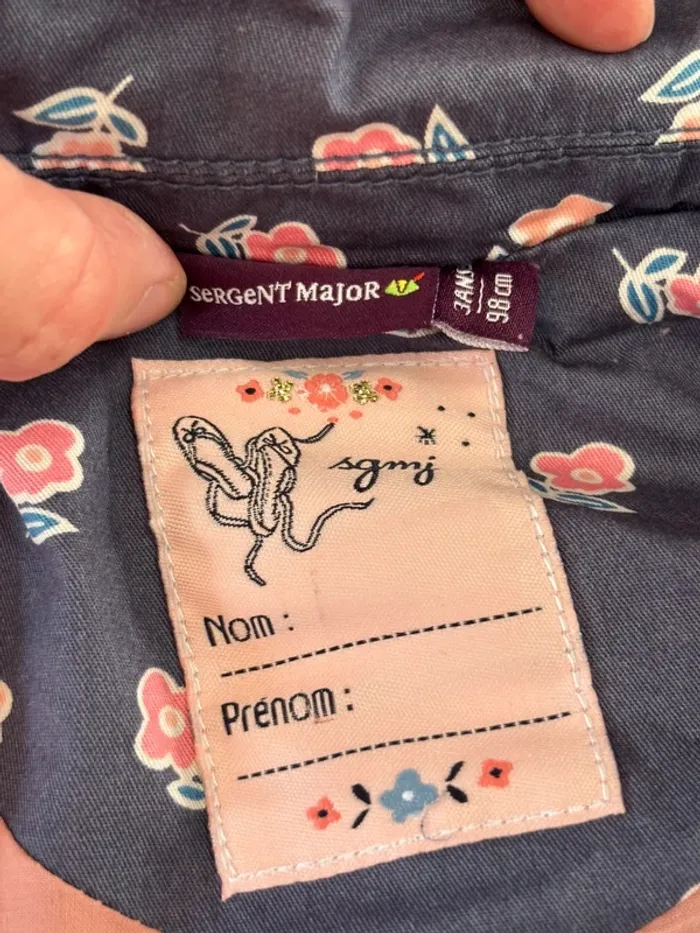 Imperméable / coupe vent Sergent Major 3 ans très bon état - photo numéro 12