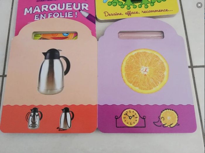 Lot de 3 livres cartonnés d'activités - photo numéro 2