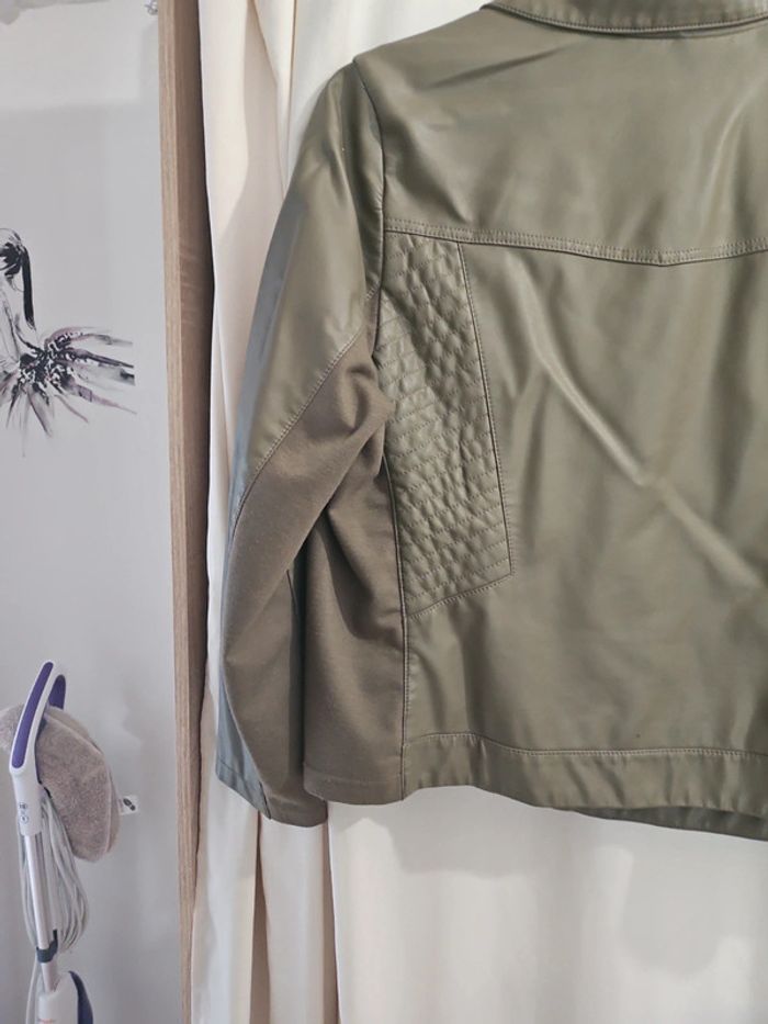 Belle veste bi matiere - photo numéro 7