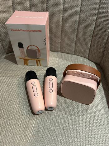 🎤 Kit Karaoké Portable Sans Fil - Complet et Neuf ! 🎶