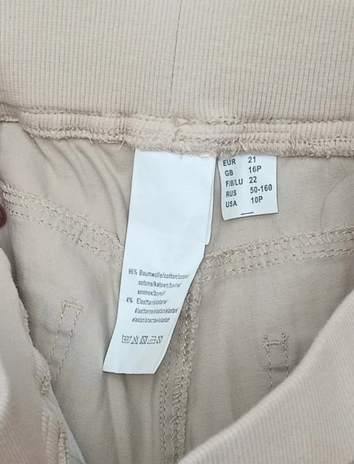 Pantalon casual beige basique intemporel T 40 - photo numéro 10