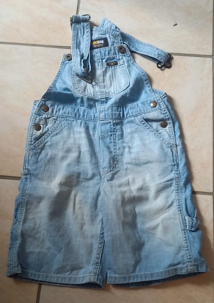 Salopette short jeans 3 ans