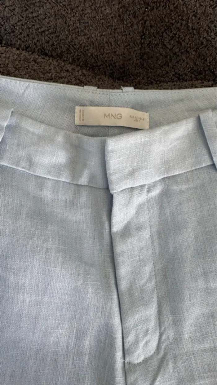 Pantalon lin MANGO - photo numéro 2