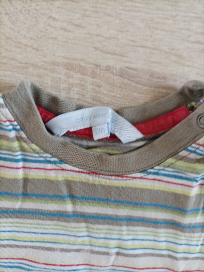 T-shirt manches longues 12 mois - photo numéro 2
