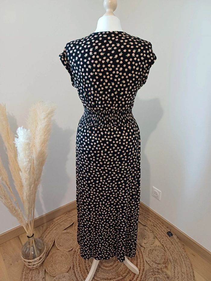 Robe longue noire à motifs Dorothy Perkins taille S 36 - photo numéro 7
